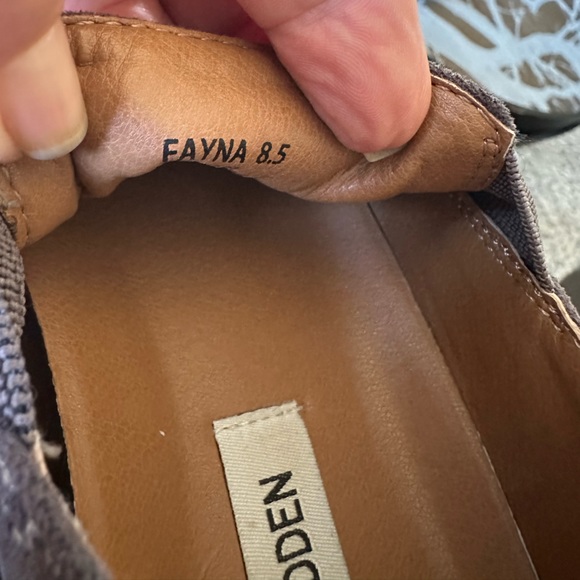 Steve Madden Fayna suede slip-on shoes size 8.5 - Picture 5 of 6